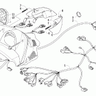 Sabercat 600 Фара и панель инструментов