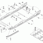 Firecat 500 SP Рельс скольжения и гусеница