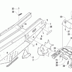 Sabercat 500 Тоннель, задний бампер, задний фонарь