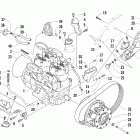 Pantera 800 Вариатор и опора двигателя