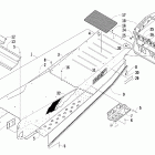 Mountain Cat 600 EFI Шасси и задний бампер