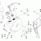 ZR 900 EFI SP Маслянный бак