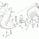 Mountain Cat 800 EFI Глушитель
