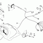 Bearcat 570 Фара и панель инструментов