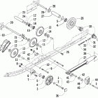 Pantera 600 EFI Вспомогательные колеса