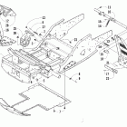 Pantera 800 Передняя рама и подножки