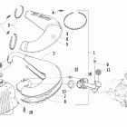 Firecat 700 EFI SP Глушитель