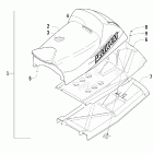 Firecat 600 EFI EB Сидение