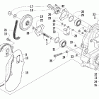 440 SP Трансмиссия и цепь