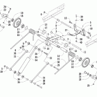 Bearcat 570 Задняя подвеска , задний рычаг