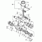 Z 370 Поршень и коленчатый вал