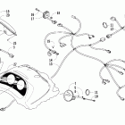 Z 370 Headlight, instruments, and wiring assemblies (lx)