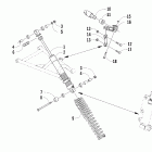 Firecat 600 EFI EB Аммортизатор
