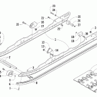 T660 Touring Turbo Рельс скольжения и гусеница