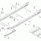 Firecat 600 EFI Рельс скольжения и гусеница (international)