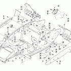 Firecat 600 EFI EB Передняя рама и подножки