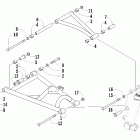 Firecat 600 EFI EB Подвеска передняя