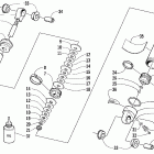 ZR 900 EB Задняя подвеска ,задний амортизатор