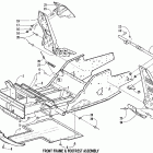 ZL 600 EFI Передняя рама и подножки