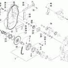 ZL 800 EFI SS Drive / reverse dropcase assembly (optional)