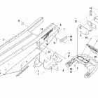 Firecat 500 SP Тоннель, задний бампер, задний фонарь