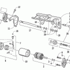 ZR 800 EFI Стартер в разборе