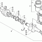 Z 440 Поршень и коленчатый вал