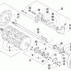 Mountaincat 900 EB Вал приводной трака и тормоза