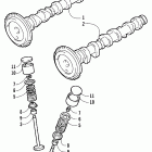 Bearcat WIDE TRACK Распредвал и клапана