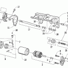 ZR 900 EB Стартер в разборе