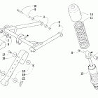 Mountaincat 900 1M Задняя подвеска , амортизатор