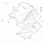 Firecat 500 SP Сидение