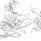 ZR 900 EB Передняя рама и подножки