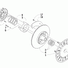 Pantera 800 Привод сцепления