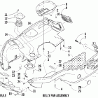 Mountiancat 600 EFI Обтекатель и передний бампер