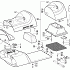 Pantera 800 Топливный бак и сидение