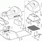 4-Stroke Tour Топливный бак и сидение