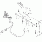 Z 370 Рычаг заднего хода в сборе (дополнительно)