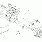 Firecat 700 Вариатор и опора двигателя