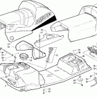 ZR 900 EB Топливный бак ,сиденье и задний фонарь