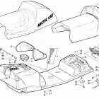 ZL 800 EFI SS Топливный бак ,сиденье и задний фонарь