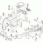 Mountaincat 900 1M Обтекатель и передний бампер