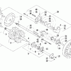 4-Stroke Tour Вал приводной трака и тормоза