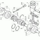 Pantera 800 Поршень и коленчатый вал