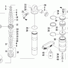 Firecat 500 SP Задняя подвеска ,задний амортизатор