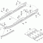 4-Stroke Trail Рельс скольжения и гусеница