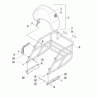 Panther 570 Багажник и спинка