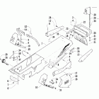 ZR 120 Шасси, скамейка для ног и задний  бампер