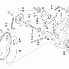 Mountaincat 570 Трансмиссия и цепь