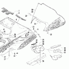 Mountaincat 570 Капот и ветровое стекло